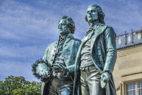 Goethe-Schiller Monument