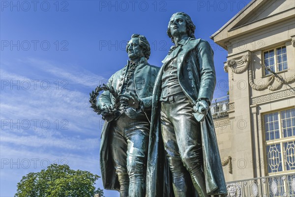 Goethe-Schiller Monument