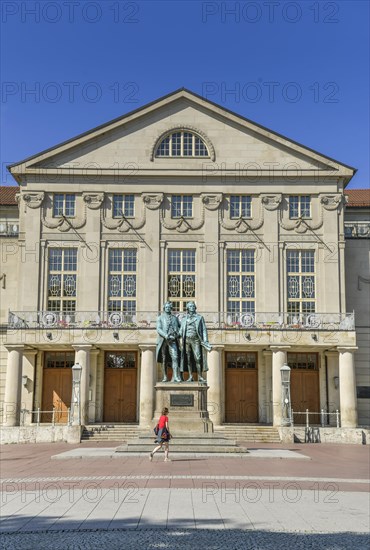 Goethe-Schiller Monument