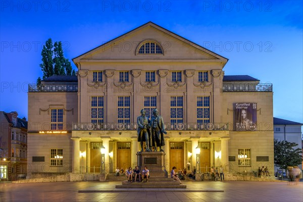 Goethe-Schiller Monument