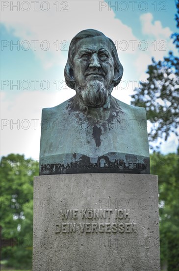 Grave Poet Germany Song Heinrich von Fallersleben