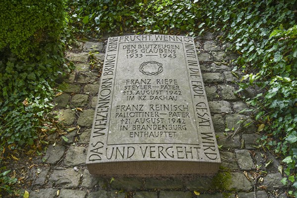 Memorial stone Franz Riepe
