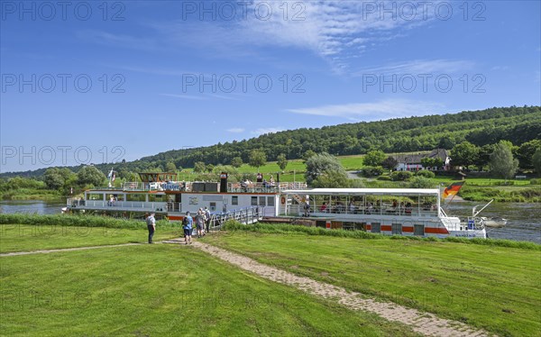 Excursion damper Höxter on the Weser