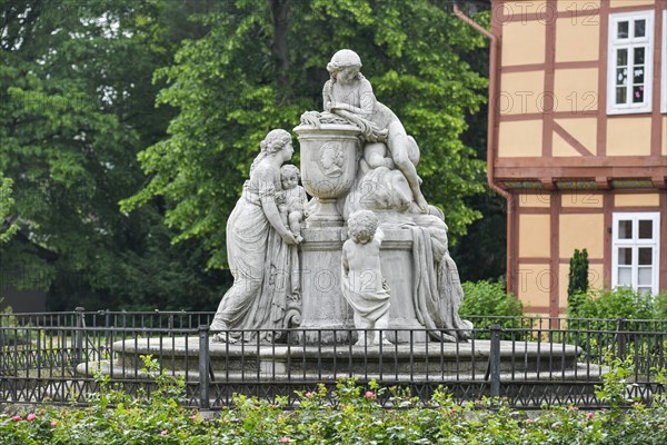 Caroline-Mathilde Monument at the East Entrance