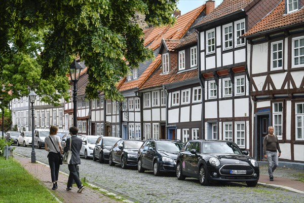 Half-timbered houses