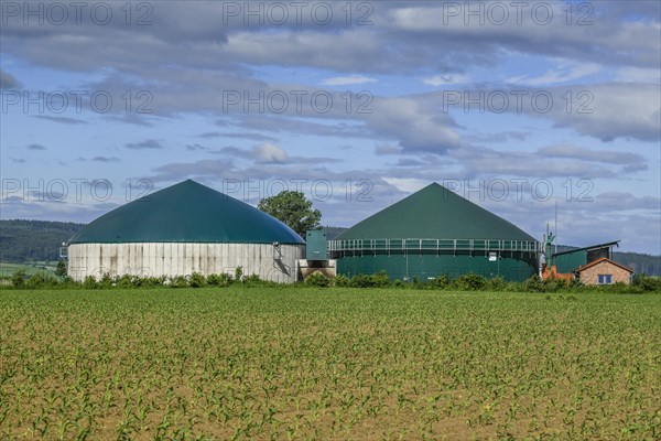 Biogas plant near Springe