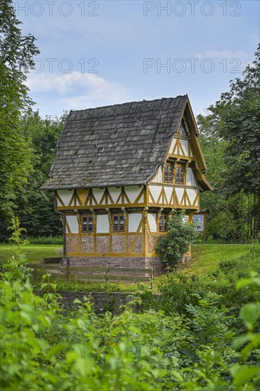 Old gauge house on the Weser