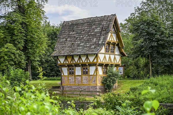 Old gauge house on the Weser