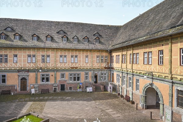 Castle courtyard