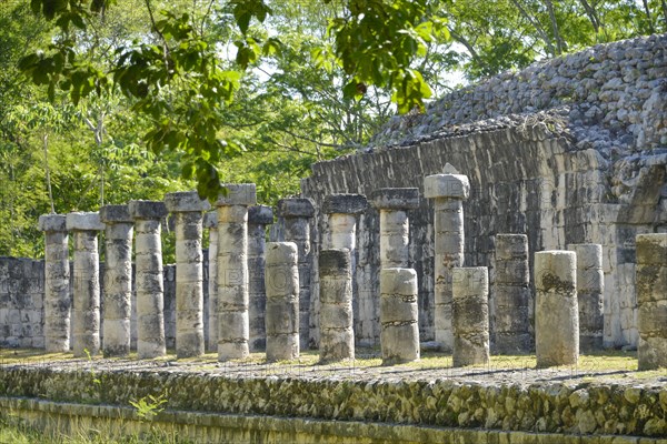 Warrior Temple Templo de los Guerreros with the Hall of 1000 Pillars