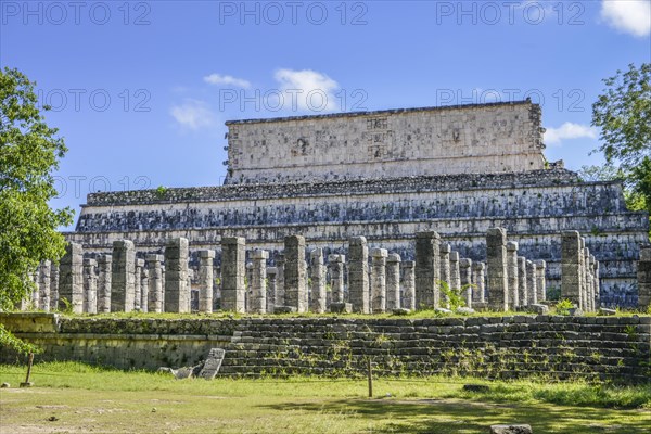 Warrior Temple Templo de los Guerreros with the Hall of 1000 Pillars