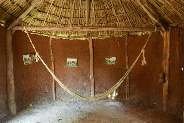 Poor hut of a former farmer