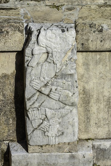 Stone relief in the palace