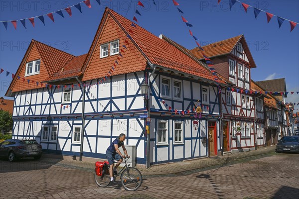 Half-timbered houses