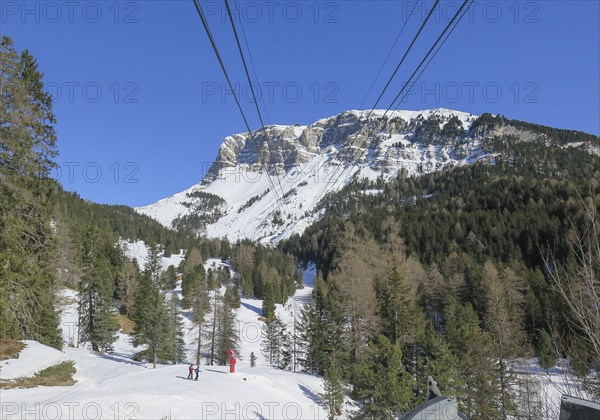 Cable car to the Seceda