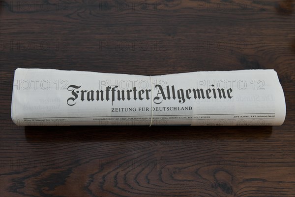 Daily newspaper Frankfurter Allgemeine