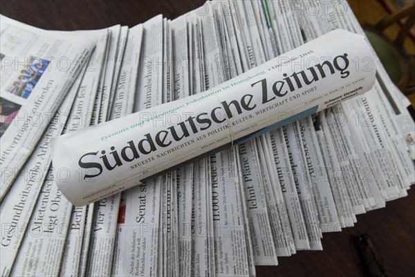 Daily newspaper Süddeutsche Zeitung