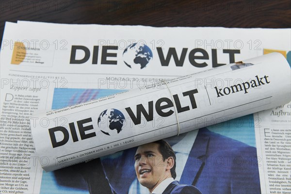 Daily newspapers Die Welt and Die Welt Kompakt