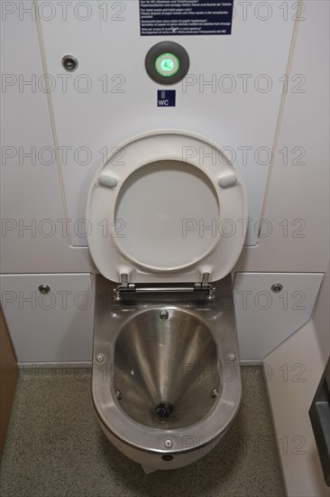 Toilet in an Intercity