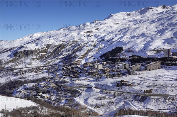 Mountain resort of Les Menuires