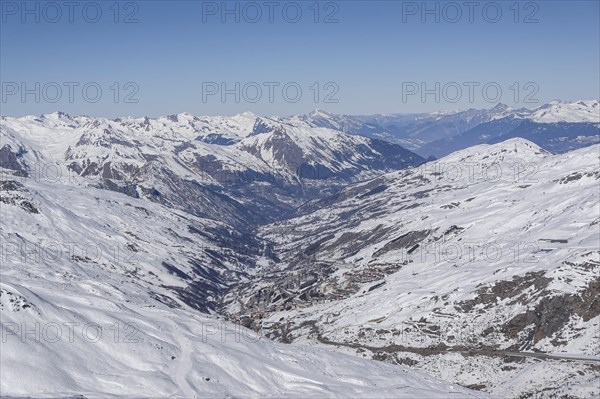 Mountain resort of Les Menuires