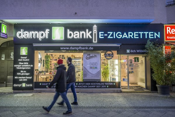 Dampfbank E-Zigaretten