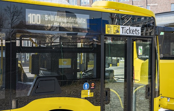 Terminal stop for Berliner Verkehrsbetriebe buses at Zoo station