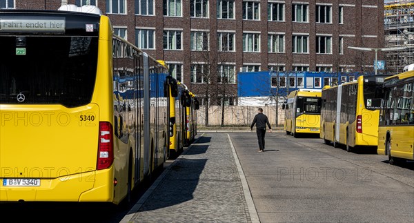 Terminal stop for Berliner Verkehrsbetriebe buses at Zoo station