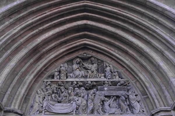 St. Mary's coronation portal on the northern side aisle c. 1320