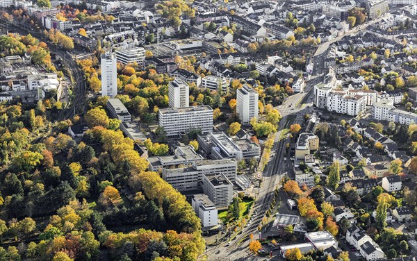 Beuel Authority Location with Federal Central Tax Office and Federal Office of Bundeswehr Equipment