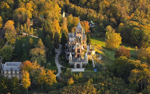 Drachenburg Castle from 1884