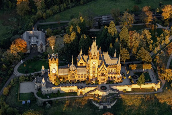 Drachenburg Castle from 1884