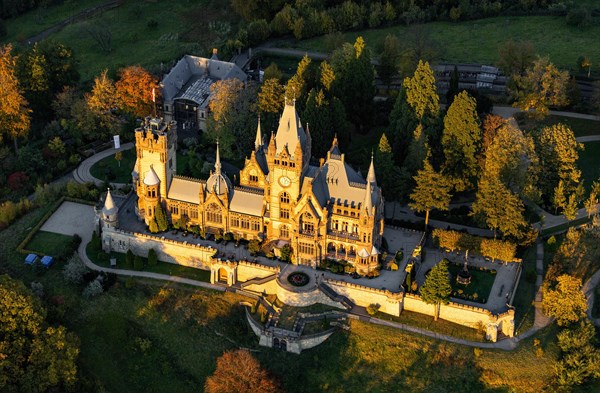 Drachenburg Castle from 1884