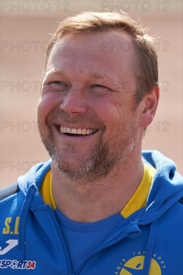 The Ukrainian national handball coach Slava Lochmann. Großwallstadt