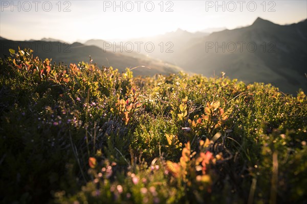 Sunrise on Portlakopf in autumn