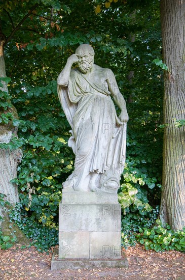 Socrates statue in the Hermitage