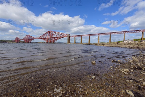 Forth Bridge over Firth of Forth