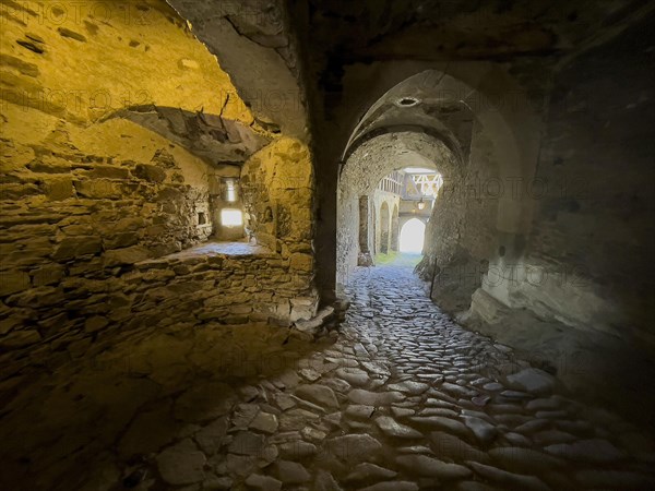 View into rock cellar