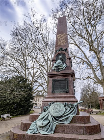 Landgrave monument in the spa gardens