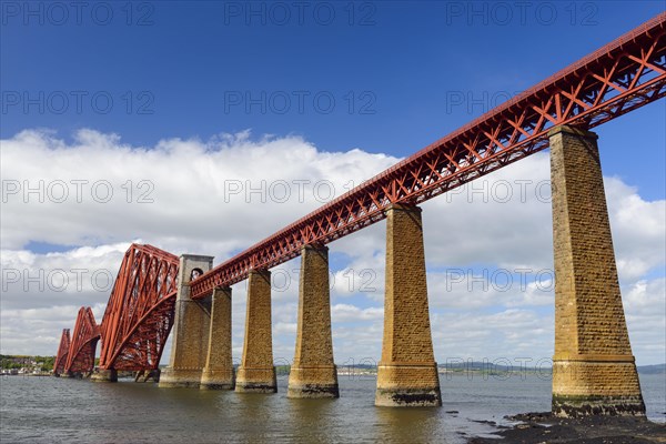 Forth Bridge over Firth of Forth