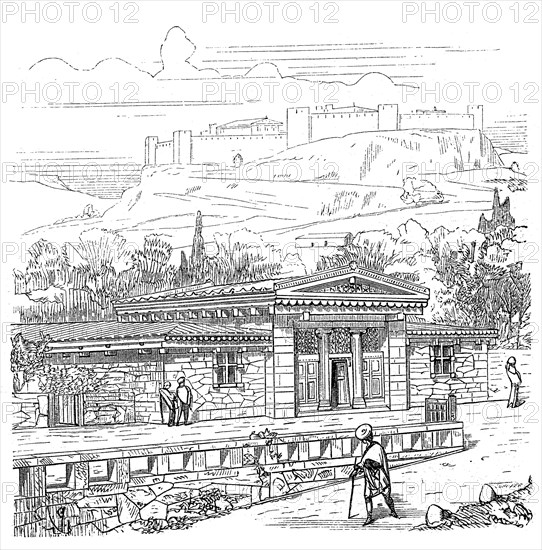 Ancient Greek dwelling in Ionia