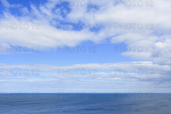 Clouds over north sea