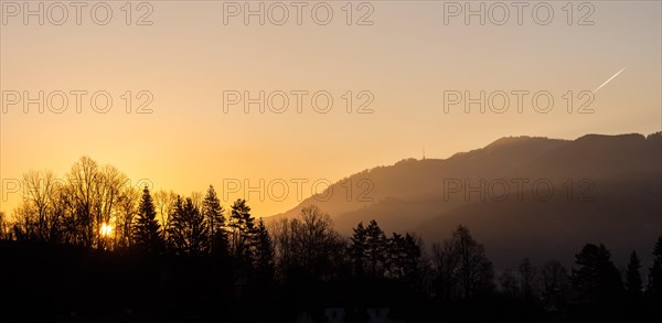 Sunrise over the Mugel