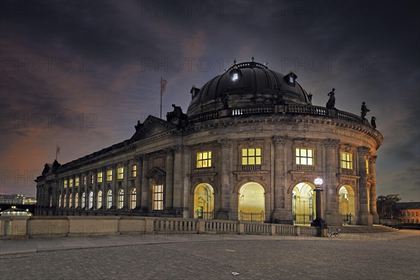 Bode Museum after sunset