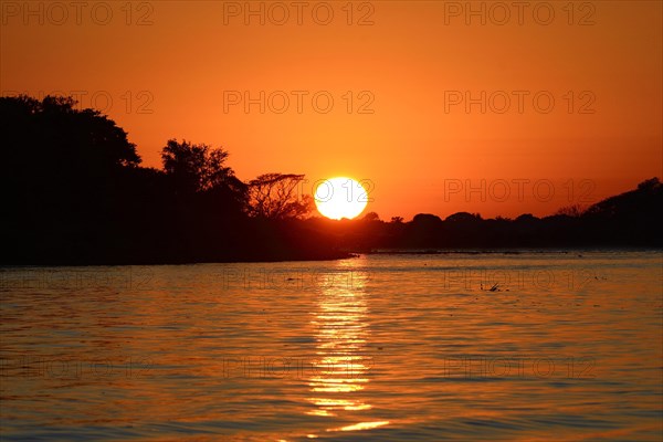 Sunrise over the Rio Sao Lourenco