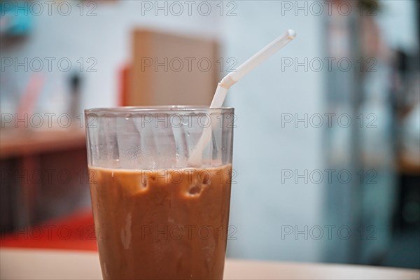 Hong Kong style milk tea in a Cantonese restaurant in Macau