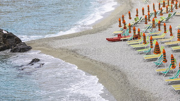 Sun loungers and parasols