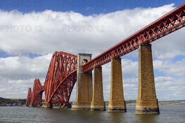 Forth Bridge over Firth of Forth