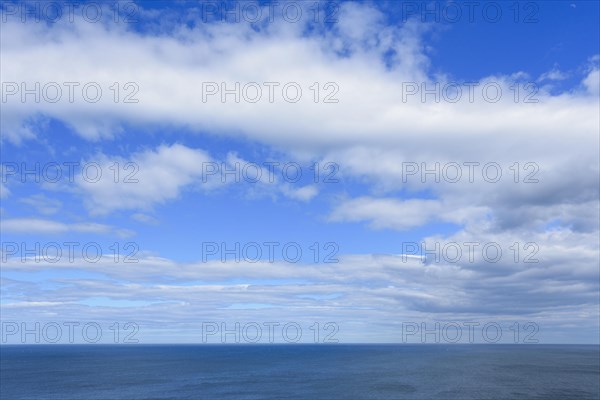 Clouds over north sea