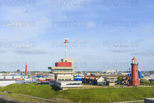 Lighthouse and harbor tower